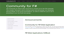 Desktop Screenshot of c4fsharp.net